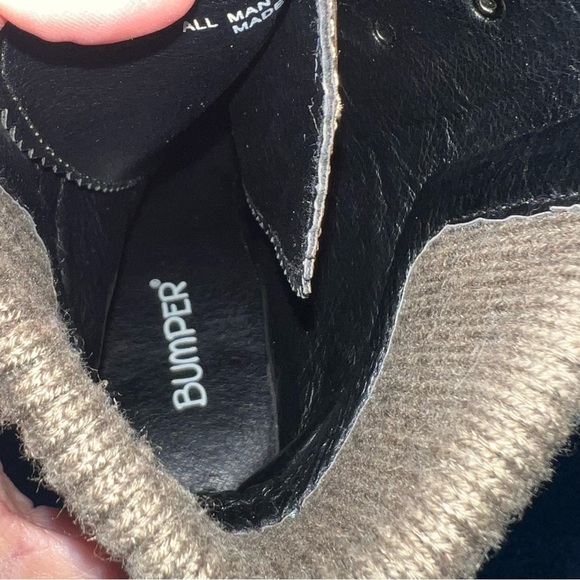 Bumper BI82 Patchwork Denim Heeled Boots - Picture 9 of 12